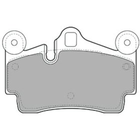 Resim Vw Touareg 5.0 V10 Tdi 2002-2010 Delphi Arka Fren Balatası 