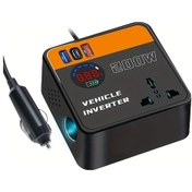 Resim Motion003 Hippcron 200w Araba Invertoru 12v 24vden 110v 220ve Evrensel Ters Cevirici Usb Type C 