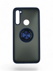 Resim Xiaomi Redmi Note 8 Buzlu Yüzüklü Ultra Koruma Tank Kılıf 