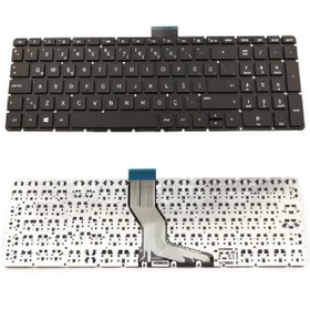 Resim Hp Pavilion 15-AU000NT, 15-AU001NT, 15-AU002NT Klavye Tuş Takımı Tuş Seti Siyah Türkçe 