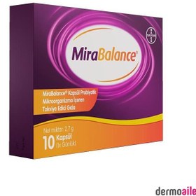 Resim Mirabalance Probiyotik 10 Kapsül 