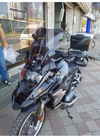 Resim 13-19 Bmw 1200Gs Lc 1200Adv Lc Uzun Cam Koyu Füme 4Mm 52Cm Zeus 