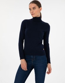 Resim Pierre Cardin Kadın Lacivert Kazak /triko 50315747-vr033 Lacivert 