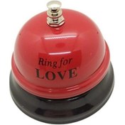 Resim Büro Ev Ofis Hediyesi İçin Dekoratif Masaüstü Ring For Love Resepsiyon Zili 