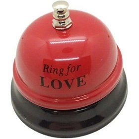 Resim Büro Ev Ofis Hediyesi İçin Dekoratif Masaüstü Ring For Love Resepsiyon Zili 