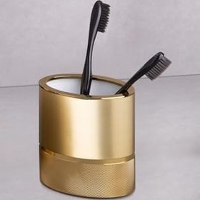 Resim System Tezgah Üstü Mat Gold Diş Fırçalığı 