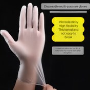 Resim Tek kullanımlık çok amaçlı eldivenler, pişirme, yemek hazırlama ve açık hava kullanımı için uygun, yemek yapma eldiveni, saç boyama eldiveni, temizlik malzemeleri, Noel temel malzemeleri 