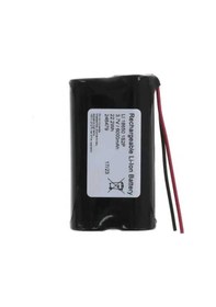 Resim 3.7v 6000mah Li-ion Pcbli 2x18650 Şarjlı Pil 