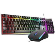 Resim Hp Km300f Gaming Oyuncu Klavye Mouse Set İngilizce Q Optik 