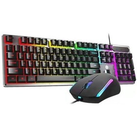 Resim Hp Km300f Gaming Oyuncu Klavye Mouse Set İngilizce Q Optik 