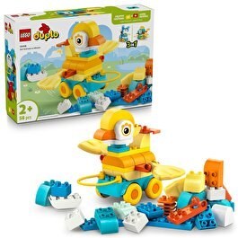Resim LEGO Duplo 3’ü 1 Arada Tekerlekli Hayvanlar 10448 