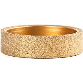 Resim Kosona Altın Renkli Lehimli Elmas Taşlama Tekerleği - Açı Taşlama Makinesi İçin Paralel Tip, 20mm İç Çaplı 
