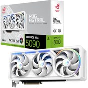 Resim Asus ROG Astral GeForce RTX 5090 32GB White OC Edition GDDR7 DLSS 4 256Bit Ekran Kartı 