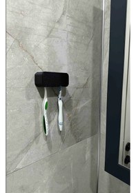 Resim 3dprototürk Diş Fırçalık Diş Fırça Kutusu Siyah Siyah 