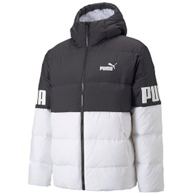 Resim Puma Power Hooded Down Puffer Puma White Erkek Mont 