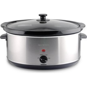 Resim 320W Elektrikli Güveç Siyah Hsc-02, Dayanıklı ve Şık Tasarım. 