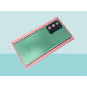 Resim Samsung Galaxy Note 20 Utra Uyumlu Arka Kapak Batarya Kapağı - Yeşil - Full Lensli Çok Renkli 
