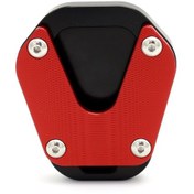 Resim Leezsing Benelli Bj600gs/bn600/tnt135/trk502/502c/752s İçin Cnc Alüminyum Motor Güç Tutucu Genişletici Kırmızı/siyah/titanyum Seçenekli 