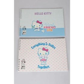 Resim Hello Kitty Dekomus Ile Lisanslı Hello Kıtty "tekli" Resim Defteri 17*24 cm 15 Yaprak 