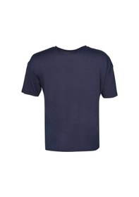 Resim Hummel Sajar S/s 912340-7459 Lacivert Kadın T-shirt Lacivert 