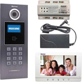 Resim Multitek 29 Daire 7 Inç Görüntülü Diafon (Mb-11/mb-73)Beyaz 