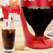 Resim 1 adet Soda Dağıtıcı Standı - Kolay Pompa Düzeni ile İnverted Su ve İçecek Tutucu, Dış Mekan Güvenli, Gıda Temas Güvenli Plastik, Ev ve Bahçe Kullanımı için Mükemmel, Bahçe Aksesuarı | Vintage Tarz | Dayanıklı Plastik 