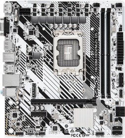 Resim Asrock H610m-hdv M.2+ D5 5600mhz Ddr5 Soket 1700 M.2 Usb 3.2 Hdmı Matx Anakart H610m-hdv M.2+ D5 