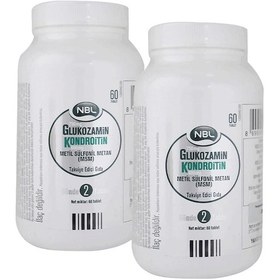 Resim Nbl Glukozamin Kondroitin Msm 2 x 60 Tablet 