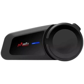 Resim Powermaster M2 Motosiklet Bluetooth Intercom Kulaklık 6 Kişi Destekli 
