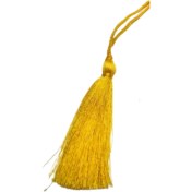 Resim Püskül Tekli 5 cm 1 Adet Sarı 