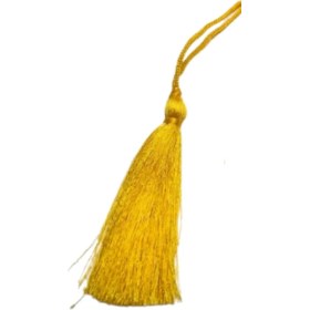 Resim Püskül Tekli 5 cm 1 Adet Sarı 