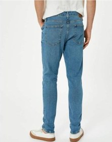 Resim Koton Erkek Jean Pantolon Açık İndigo 4sam40057nd Mıchael 24yy59000101 Y5905 İndigo 