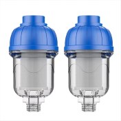 Resim Lillian 2 Adet Ön Filtreli Bahçe Musluğu Yeniden Kullanılabilir 316 Paslanmaz Çelik Mutfak Banyo Tuvalet Filtresi (Yurt Dışından) 