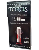 Resim Phers Toros Tutun Filtresi - Stick Premium Sünger Sigara Ağızlık 5.7 Mm 1 Paket 