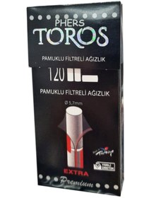 Resim Phers Toros Tutun Filtresi - Stick Premium Sünger Sigara Ağızlık 5.7 Mm 1 Paket 