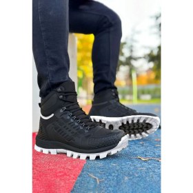 Resim Big King Siyah Beyaz Su Geçirmez Outdoor Trekking Bot 