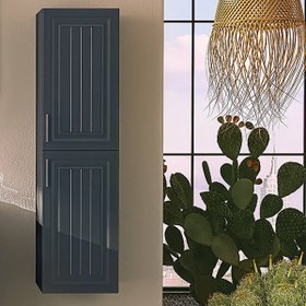 Resim Gold Banyo Aria 38 cm Banyo Boy Dolabı Antrasit 