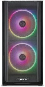 Resim Lian Li Lancool 216 Black 2x160mm ARGB Fan/1x140mm Fan Temperli Cam USB 3.0 Mesh Siyah E-ATX Mid-Tower Gaming (Oyuncu) Kasa 