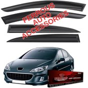 Resim Peugeot 407 Ferrous Cam Rüzgarlığı 4lü 2004 2011 