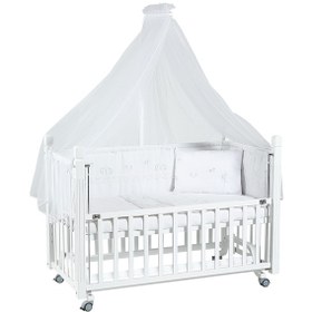 Resim Ebebek Tahterevalli Bebedeluxe Cuppa 120 Cm Beşik (529483792) 