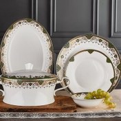 Resim AR 33031 Aryıldız Prestige Porselen 83 Parça Yemek Takımı 