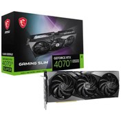 Resim MSI Rtx4070tı Super 16gb Gamıng X Slım Gddr6x 256bit Hdmı 4x Dp Pcıe 4.0 