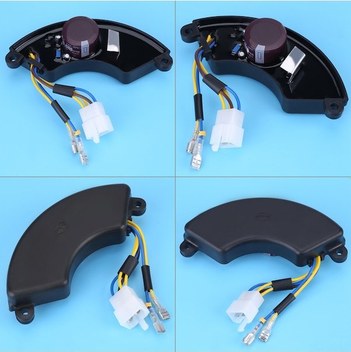 Jeemson 6.5kw-8.5kw İki Fazlı Altı Tel Benzin Jeneratörü İçin Otomatik Gerilim Regülatörü Abs Kasa, Voltaj Stabilizasyonu