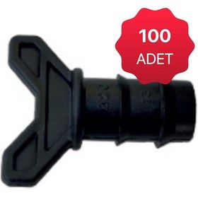 Resim Damlama Sulama Kör Tapa - 16Mm (100 Adet) 