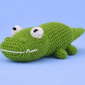 Resim Jack Ferrero Amigurumi Kiti | Sevimli Timsah Örgü Seti | Yeni Başlayanlar İçin | Anahtarlık Seçenekli 