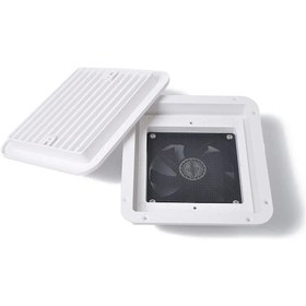 Resim 12 V Rv Havalandırma Fanı Toz Geçirmez Hava Firar Yüksek Fit 