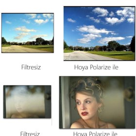 Resim Hoya 72mm HD Cirkular Polarize Filtre 