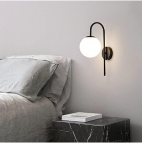 Resim White West inn House KARTOPU YATAK BAŞI KİTAP OKUMA LAMBASI APLİK 