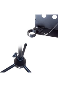 Resim Powermaster Magıcvoıce Mv-19498 70cm-140cm Çift Mikrofon Tutacaklı Nota Sehpası (SEHPA UNUTMA) 