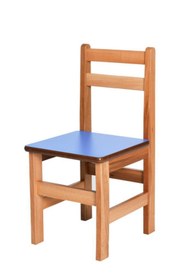 Resim Edutoys Ahşap Sandalye Mdf Oturaklı 